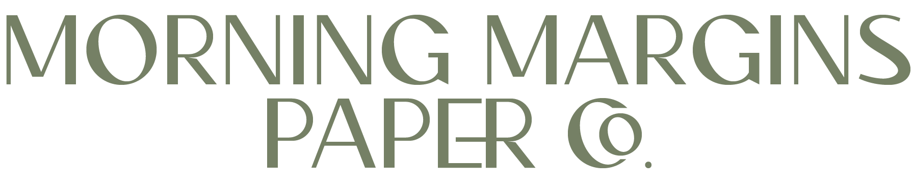 Morning Margins Paper Co.